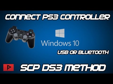 how to run scp server ps3 controller in background